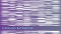 Horizontal lavender abstract background with musical wave noise, cover, site presentation in HD format. UI template Royalty Free Stock Photo