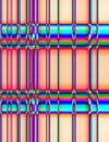 glowing liquid prismatic rectilinear drippy gooey