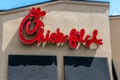 Chick-fil-A Exterior Facade Brand and Logo Signage in Red Script