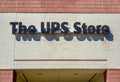 The UPS Store Exterior Facade Brand Signage