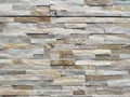 horizontal modern brick wall background. Stone wall texture