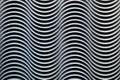 Horizontal monochrome waves background