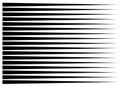 Horizontal motion speed lines for comic book Royalty Free Stock Photo