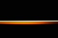 Horizontal orange blast beam illustration background