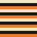 Horizontal orange gold yellow beige black stripes seamless vector background