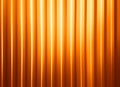 Horizontal orange panels with light leak illustration background