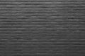 Horizontal part of grey painted brick wall