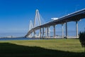 The Arthur Ravenel Jr. Bridge in Charleston, South Carolina, USA Royalty Free Stock Photo