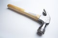 Standard Hammer on a White Background