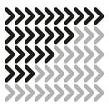 Horizontal progress, level indicators in sequence. Vector illustration. EPS 10. Royalty Free Stock Photo