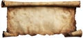 Horizontal scroll in old paper fantasy style