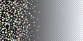 Horizontal seamless pattern of question marks