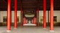 Horizontal shooting - China Nanjing Presidential Palace, spacious hallway