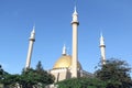 Horizontal shot of the Abuja National Mosque in the capital of Nigeria on a clear day