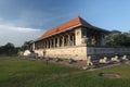 Horizontal shot of the Independence memorial hall in Colombo, Sri Lanka Royalty Free Stock Photo