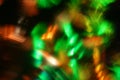 Horizontal shot of staggered and refracted light layers-vortex light effects Royalty Free Stock Photo