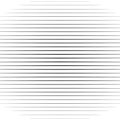 Horizontal straight, parallel lines,  stripes pattern background in square format. Simpe, basic Lines geometric texture Royalty Free Stock Photo