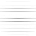 Horizontal straight, parallel lines,  stripes pattern background in square format. Simpe, basic Lines geometric texture Royalty Free Stock Photo