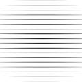 Horizontal straight, parallel lines,  stripes pattern background in square format. Simpe, basic Lines geometric texture Royalty Free Stock Photo