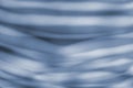 Horizontal strip blue blurred wave abstraction, pattern