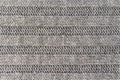 Horizontal striped gray knitting fabric texture, knitted pattern background