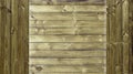 Horizontal timber brown planks. Abstruct background