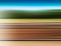 Horizontal transportation motion blur background