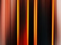 Horizontal vertical orange lines abstraction