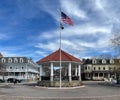 Horizontal view of Cold Spring Pier and Gazebo. Located on historic West Street, Cold Spring