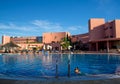 Horizontal view of the luxurious Pestana Vila Sol Golf and Resort Hotel located in the