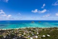 Turquoise view of Pacific Ocean Mokulua Islands Royalty Free Stock Photo