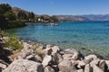 Rocky Shoreline at Lake Chelan, Washington Royalty Free Stock Photo