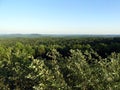 Horizontal view vista from top of Hogback Mt Vermont