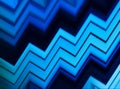 Horizontal vivid blue aqua business presentation pixel abstracti