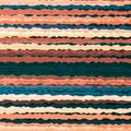 Horizontal wavy line pattern background.