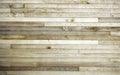 Horizontal Wood Planks