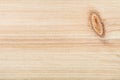 pine plank with wood pattern and knot close up Royalty Free Stock Photo