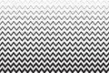 Horizontal zigzag lines of different thicknesses. Background with black and white zig zag pattern. Parallel serrated
