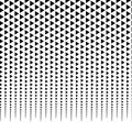 Horizontally repeatable halftone background / pattern fading fro