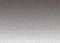 Horizontally Repeatable Seamless Rectangle Monochrome Halftone Gradation Background.