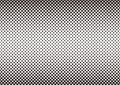 Horizontally Repeatable Seamless Rectangle Monochrome Halftone Gradation Background