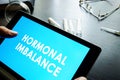 Hormonal imbalance. Royalty Free Stock Photo