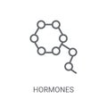 Hormones icon. Trendy Hormones logo concept on white background