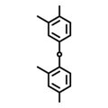 Hormones structure icon, outline style