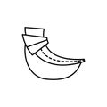 horn, antiques icon. Simple line, outline vector elements of archeology for ui and ux, website or mobile application