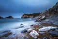 Horn Beach, Salinas Asturias north of Spain Royalty Free Stock Photo