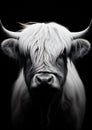 Horn cattle cow animals mammal Royalty Free Stock Photo