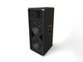 Horn loudspeaker - top side view Royalty Free Stock Photo