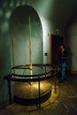 The horn of a mythical unicorn or narwhal tusk, Vienna, Austria