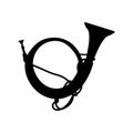 Horn trumpet, clarion musical instrument